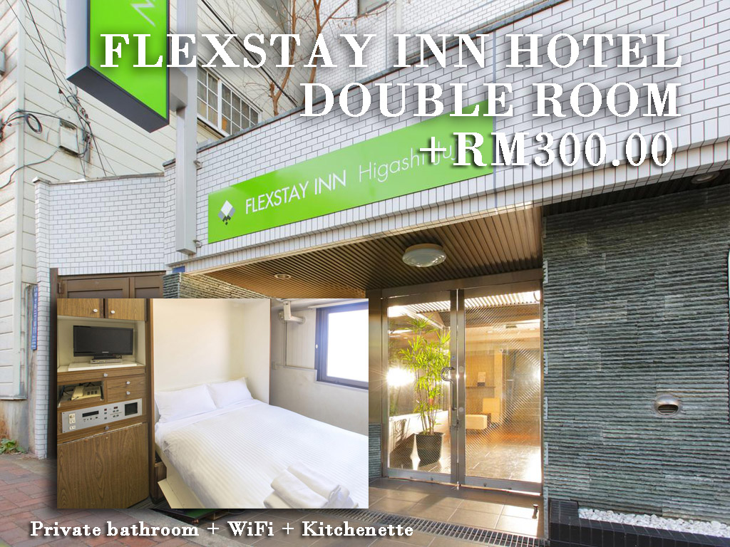 FlexStay Inn Double Room + RM300/Pax